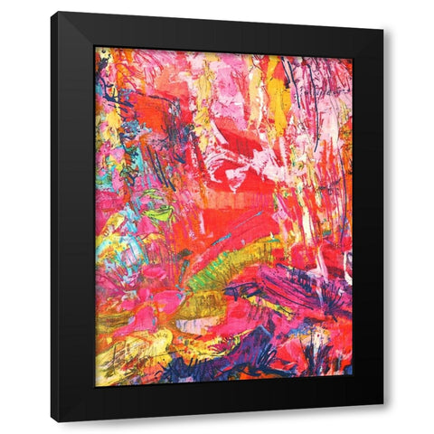 Blessed Be  III Black Modern Wood Framed Art Print by Fagan, Dorothy
