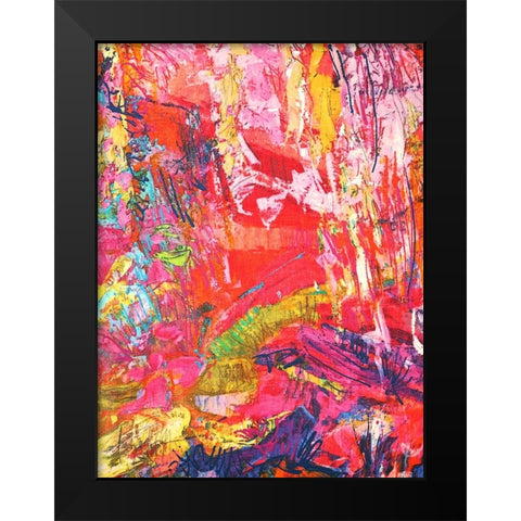 Blessed Be  III Black Modern Wood Framed Art Print by Fagan, Dorothy