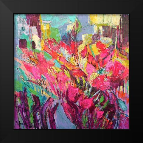 Sacred Body Mine Black Modern Wood Framed Art Print by Fagan, Dorothy