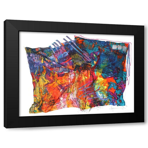 Homeward Bound  I Black Modern Wood Framed Art Print by Fagan, Dorothy