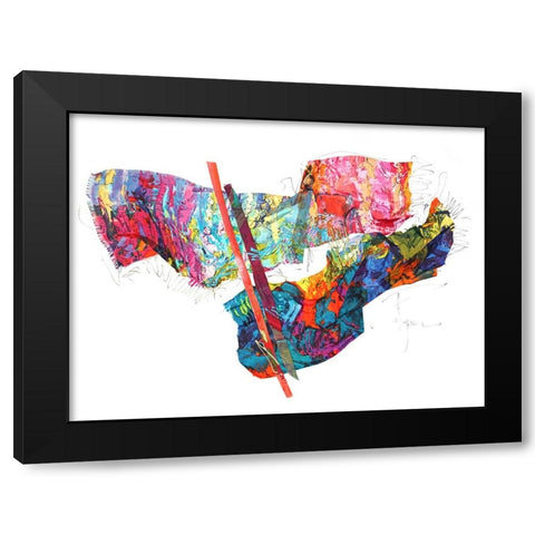Homeward Bound  III Black Modern Wood Framed Art Print by Fagan, Dorothy