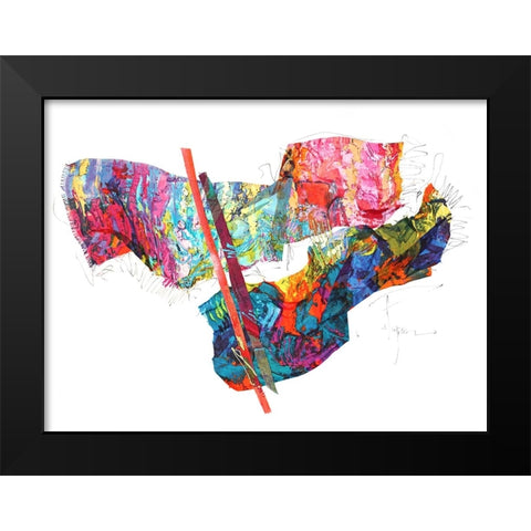 Homeward Bound  III Black Modern Wood Framed Art Print by Fagan, Dorothy