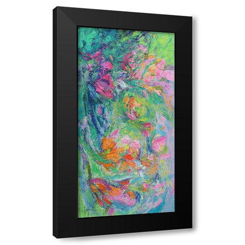 Floating to the Surface Black Modern Wood Framed Art Print with Double Matting by Fagan, Dorothy