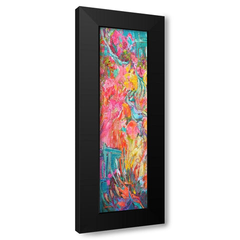 Goddess in Her Garden  II Black Modern Wood Framed Art Print with Double Matting by Fagan, Dorothy