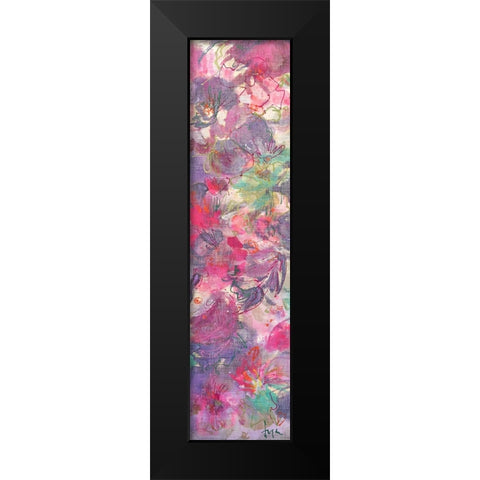Promise Me a Rose Garden  II Black Modern Wood Framed Art Print by Fagan, Dorothy