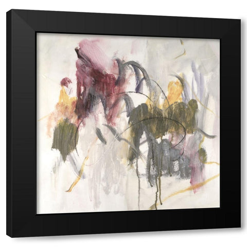 Embellished Moving On I Black Modern Wood Framed Art Print by Combs, Joyce