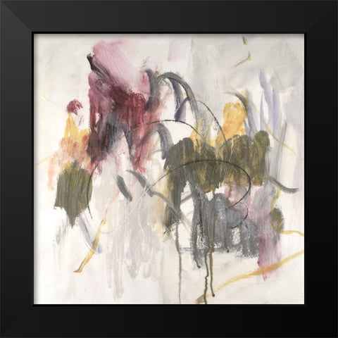 Embellished Moving On I Black Modern Wood Framed Art Print by Combs, Joyce