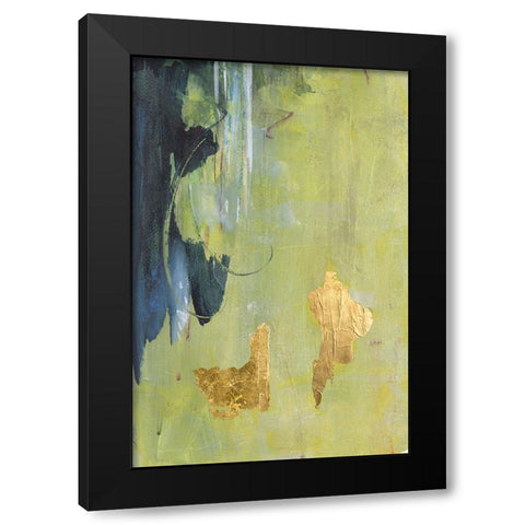 Embellished Seeking Wisdom I Black Modern Wood Framed Art Print by Combs, Joyce