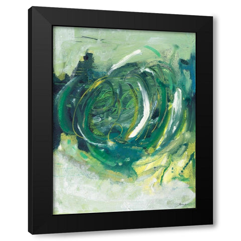 My Imagination I Black Modern Wood Framed Art Print with Double Matting by Combs, Joyce
