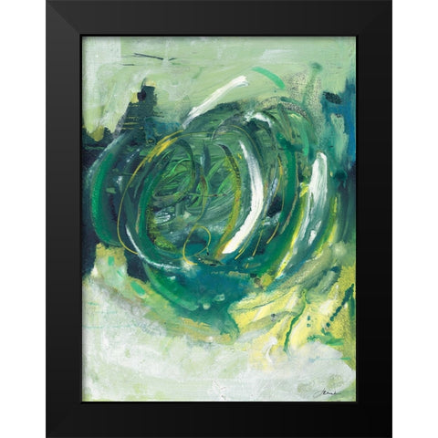 My Imagination I Black Modern Wood Framed Art Print by Combs, Joyce