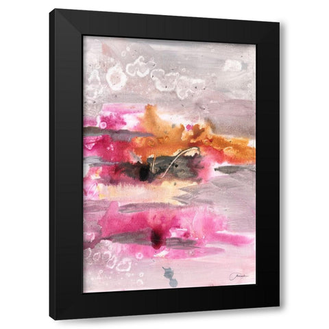 Oh Joy I Black Modern Wood Framed Art Print by Combs, Joyce