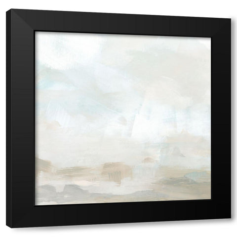 Mesa Whiteout II Black Modern Wood Framed Art Print by Vess, June Erica