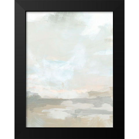 Mesa Whiteout IV Black Modern Wood Framed Art Print by Vess, June Erica