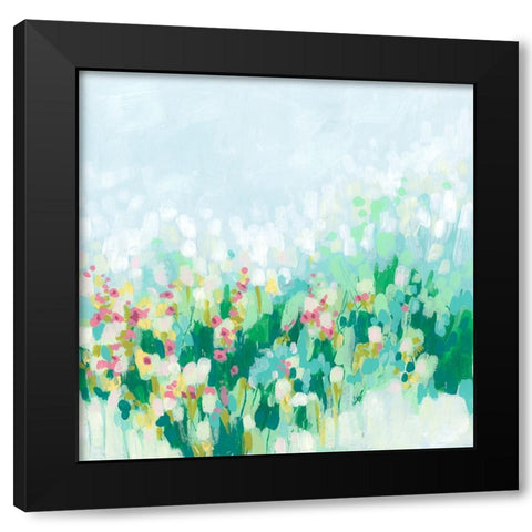 Lovely Meadow II Black Modern Wood Framed Art Print with Double Matting by Vess, June Erica