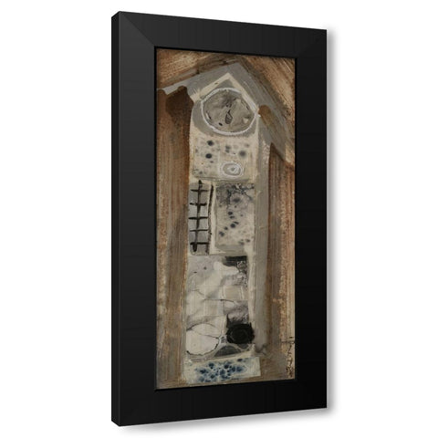 Honey Bee House VII Black Modern Wood Framed Art Print with Double Matting by Ferrell, Erin McGee