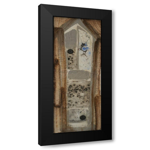 Honey Bee House IX Black Modern Wood Framed Art Print by Ferrell, Erin McGee