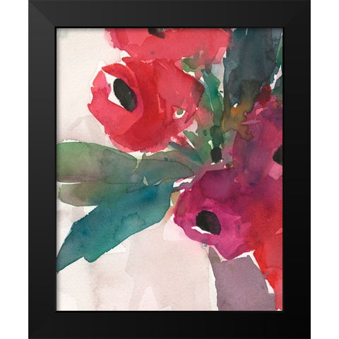 Behind the Meaning of Tulips I Black Modern Wood Framed Art Print by Dixon, Samuel