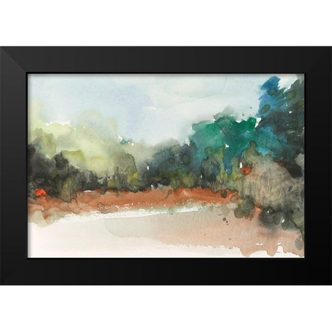 Rugged Terrain Moment I Black Modern Wood Framed Art Print by Dixon, Samuel