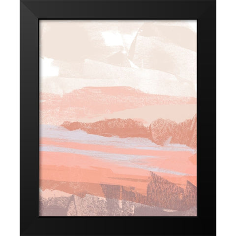 Paper Desert I Black Modern Wood Framed Art Print by Green, Jacob
