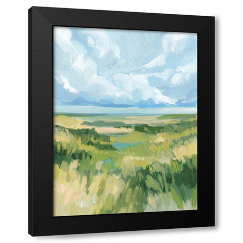 Coastal Dune II Black Modern Wood Framed Art Print with Double Matting by Barnes, Victoria