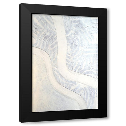 Northerly Wind I Black Modern Wood Framed Art Print by Lam, Vanna