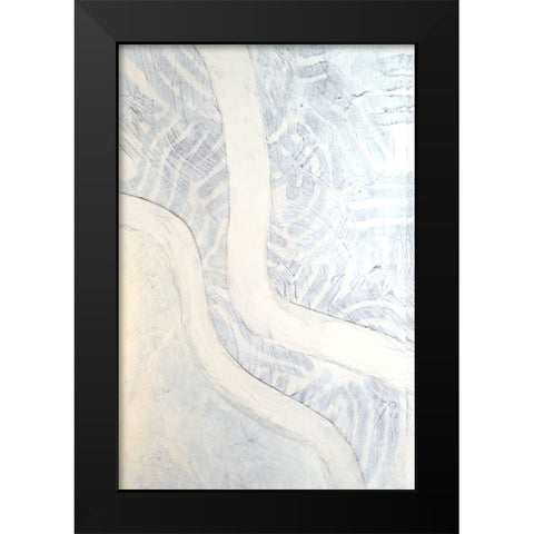 Northerly Wind I Black Modern Wood Framed Art Print by Lam, Vanna