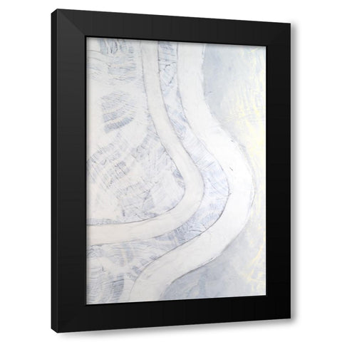 Northerly Wind II Black Modern Wood Framed Art Print with Double Matting by Lam, Vanna