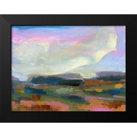 Gods Country  I Black Modern Wood Framed Art Print by Quin, Marabeth