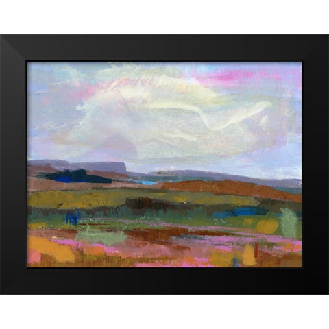 Gods Country  II Black Modern Wood Framed Art Print by Quin, Marabeth