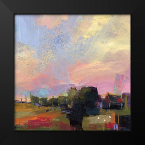 Gods Country  IV Black Modern Wood Framed Art Print by Quin, Marabeth