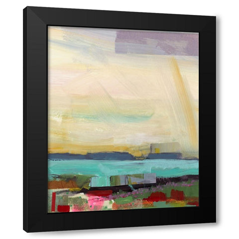 Open Roads I Black Modern Wood Framed Art Print with Double Matting by Quin, Marabeth