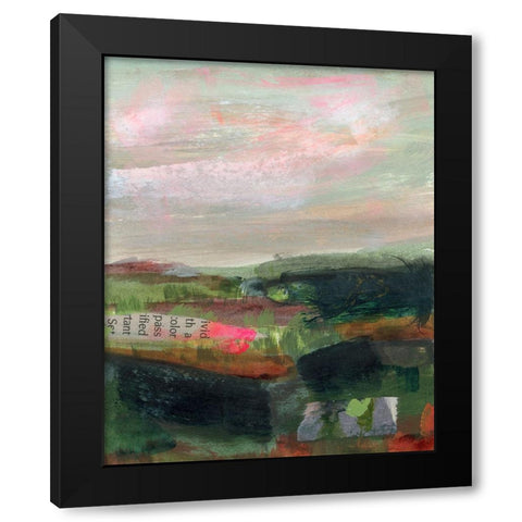 Open Roads II Black Modern Wood Framed Art Print with Double Matting by Quin, Marabeth