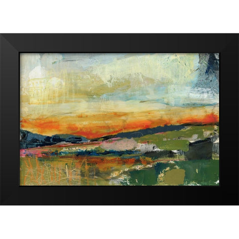 The Long Way Home II Black Modern Wood Framed Art Print by Quin, Marabeth