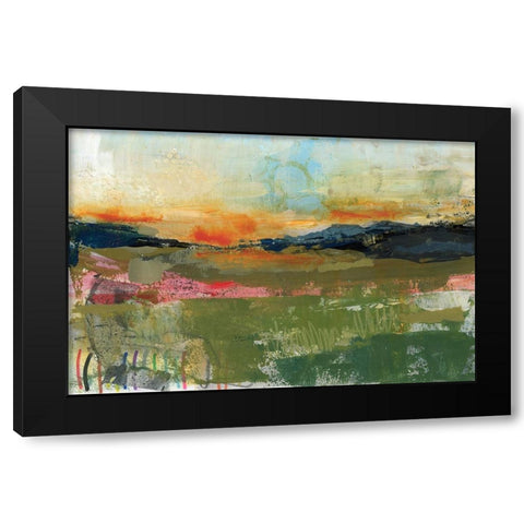 The Long Way Home III Black Modern Wood Framed Art Print with Double Matting by Quin, Marabeth