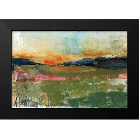 The Long Way Home III Black Modern Wood Framed Art Print by Quin, Marabeth