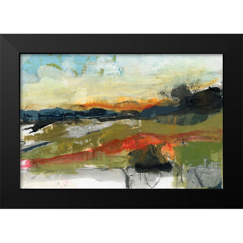 The Long Way Home IV Black Modern Wood Framed Art Print by Quin, Marabeth