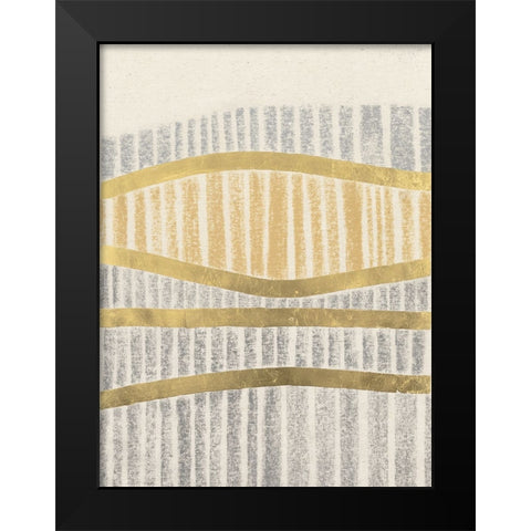Pasture Bales I Black Modern Wood Framed Art Print by Lam, Vanna