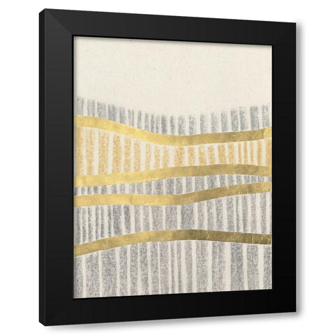 Pasture Bales II Black Modern Wood Framed Art Print by Lam, Vanna