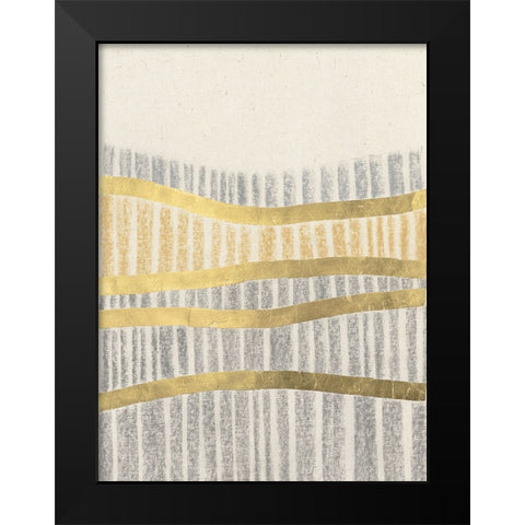 Pasture Bales II Black Modern Wood Framed Art Print by Lam, Vanna