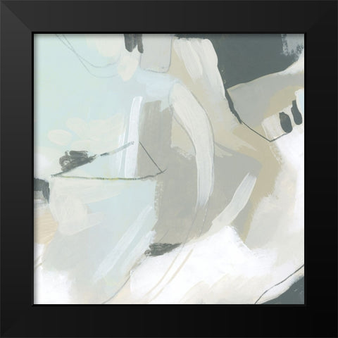 Shadow Cycle I Black Modern Wood Framed Art Print by Vess, June Erica