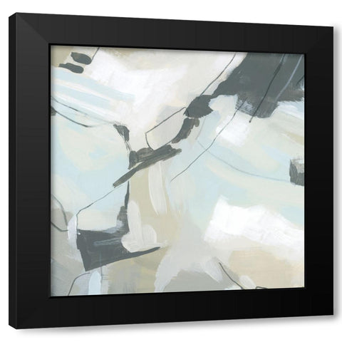 Shadow Cycle II Black Modern Wood Framed Art Print with Double Matting by Vess, June Erica