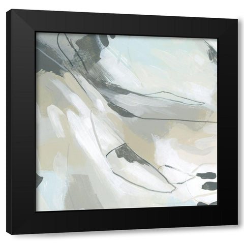 Shadow Cycle III Black Modern Wood Framed Art Print by Vess, June Erica