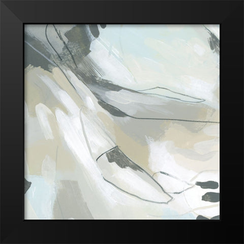 Shadow Cycle III Black Modern Wood Framed Art Print by Vess, June Erica