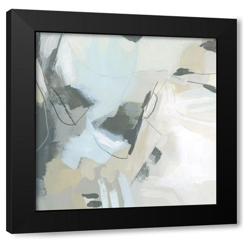 Shadow Cycle IV Black Modern Wood Framed Art Print by Vess, June Erica