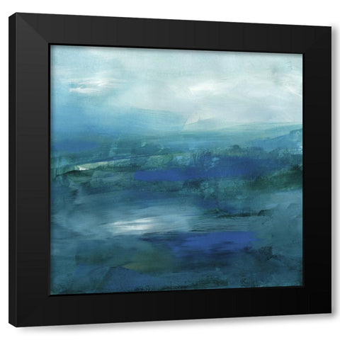 Delphina I Black Modern Wood Framed Art Print by Barnes, Victoria