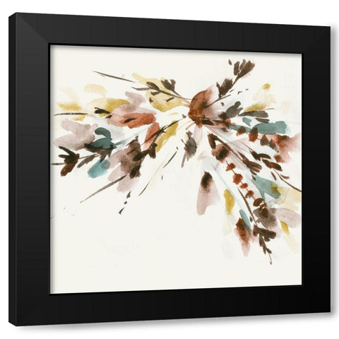 Harvest Bouquet III Black Modern Wood Framed Art Print by Wang, Melissa