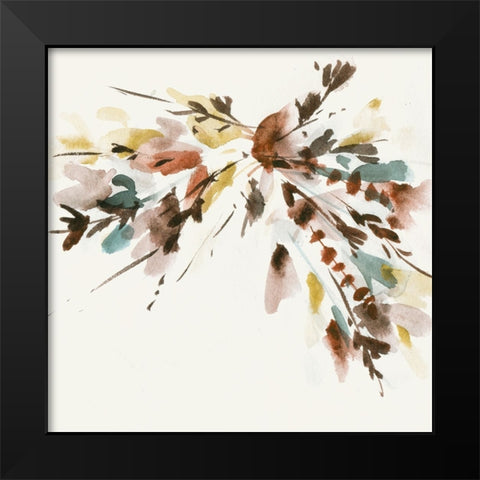 Harvest Bouquet III Black Modern Wood Framed Art Print by Wang, Melissa