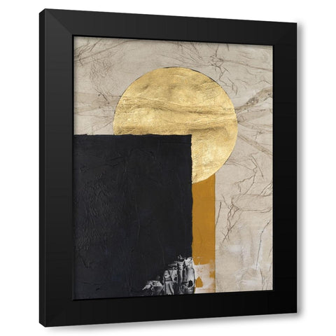 Adorned Geometric I Black Modern Wood Framed Art Print by Willett, Michael