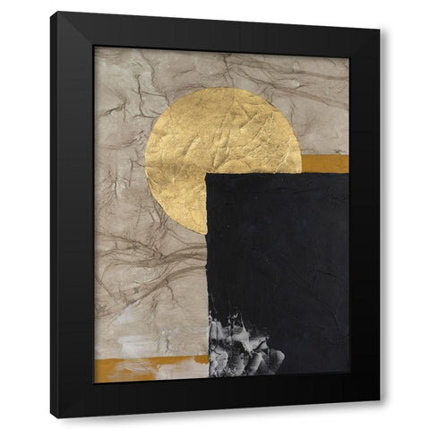 Adorned Geometric II Black Modern Wood Framed Art Print by Willett, Michael