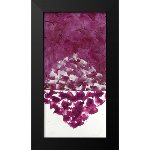 Hued Plaster I Black Modern Wood Framed Art Print by Willett, Michael